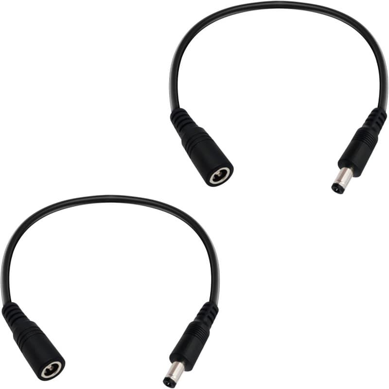 Extension Cable 5521 DC Male to Female LED Video Surveillance 5V 12V 24V 36V Power Supply Male to Male Connection Cable