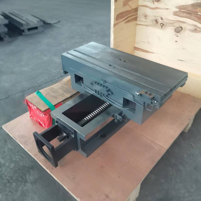 Mechanical Slide Table CNC Machine Tool Cross CNC Cast Iron Linear Rail Machine Slide Table