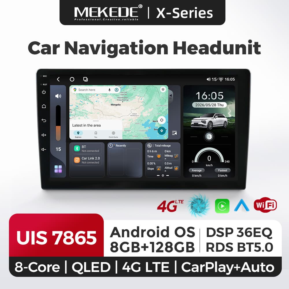 Fangyitong 7865 Android high-definition large screen 9-inch/10-inch host DVD navigator player car universal machine