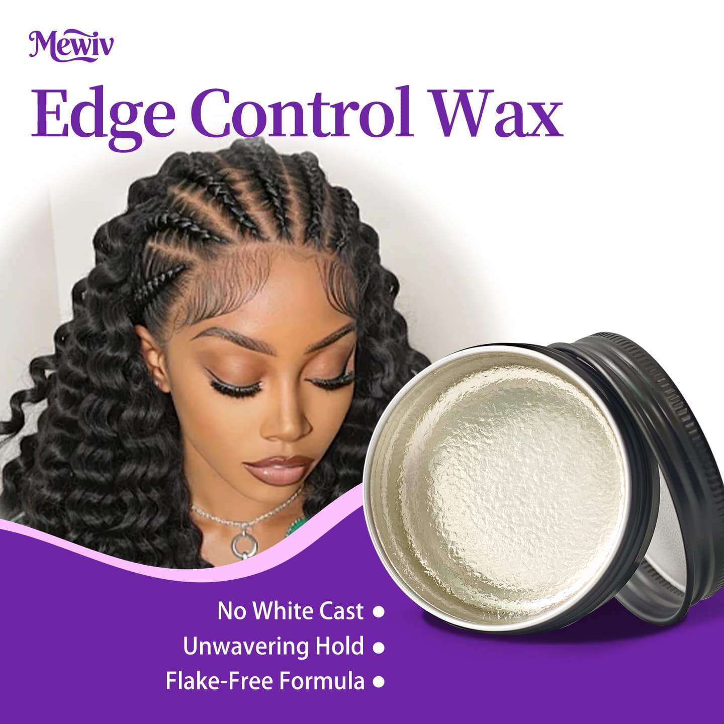 Mewiv Cross-border Trade Wig Edge Control Hair Gel Edge Gel Edge Control Hairline Control