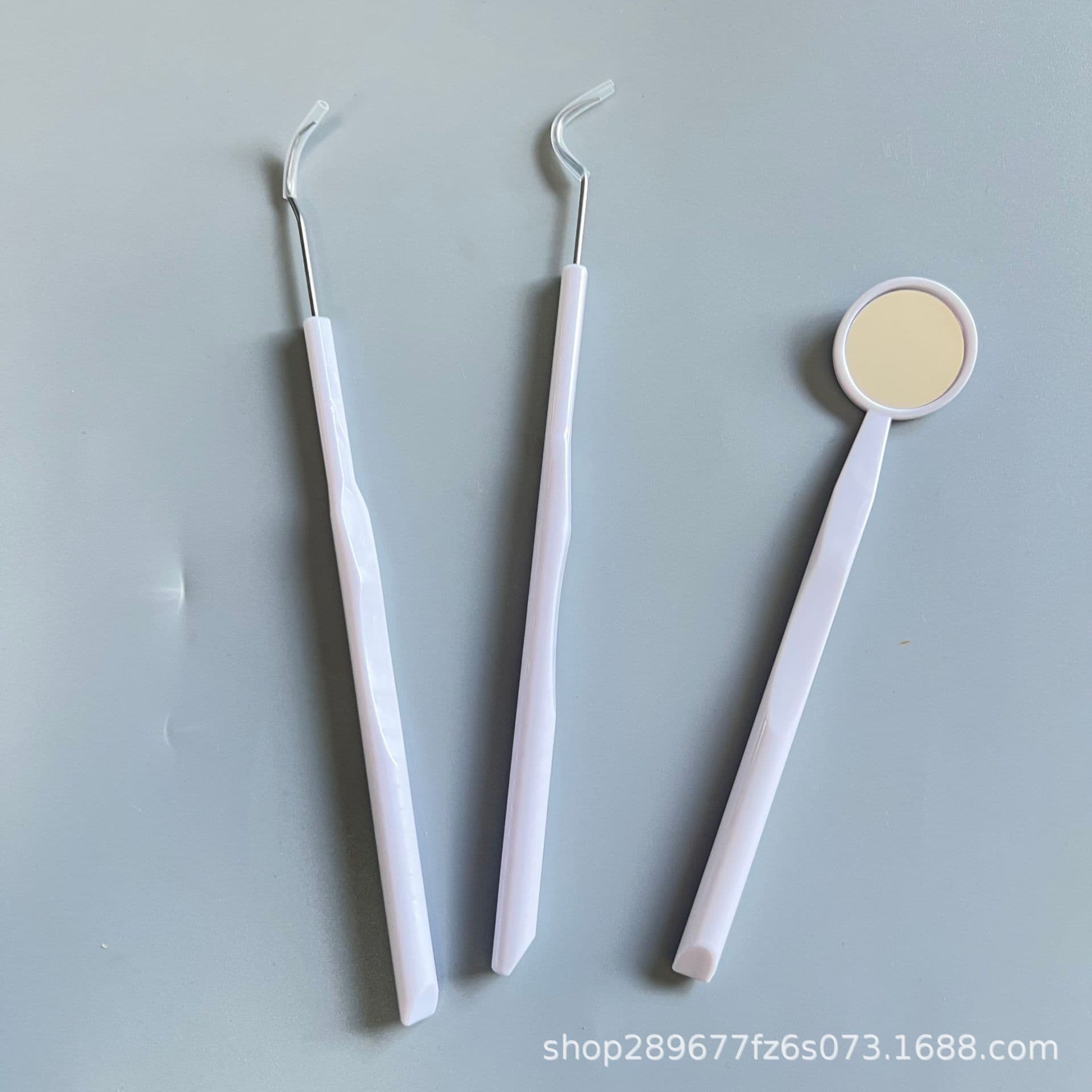 Dental Tool Orthodontic Care Probe Mouth Mirror Teeth Cleaning Stain Remover Oral Hygiene Tool