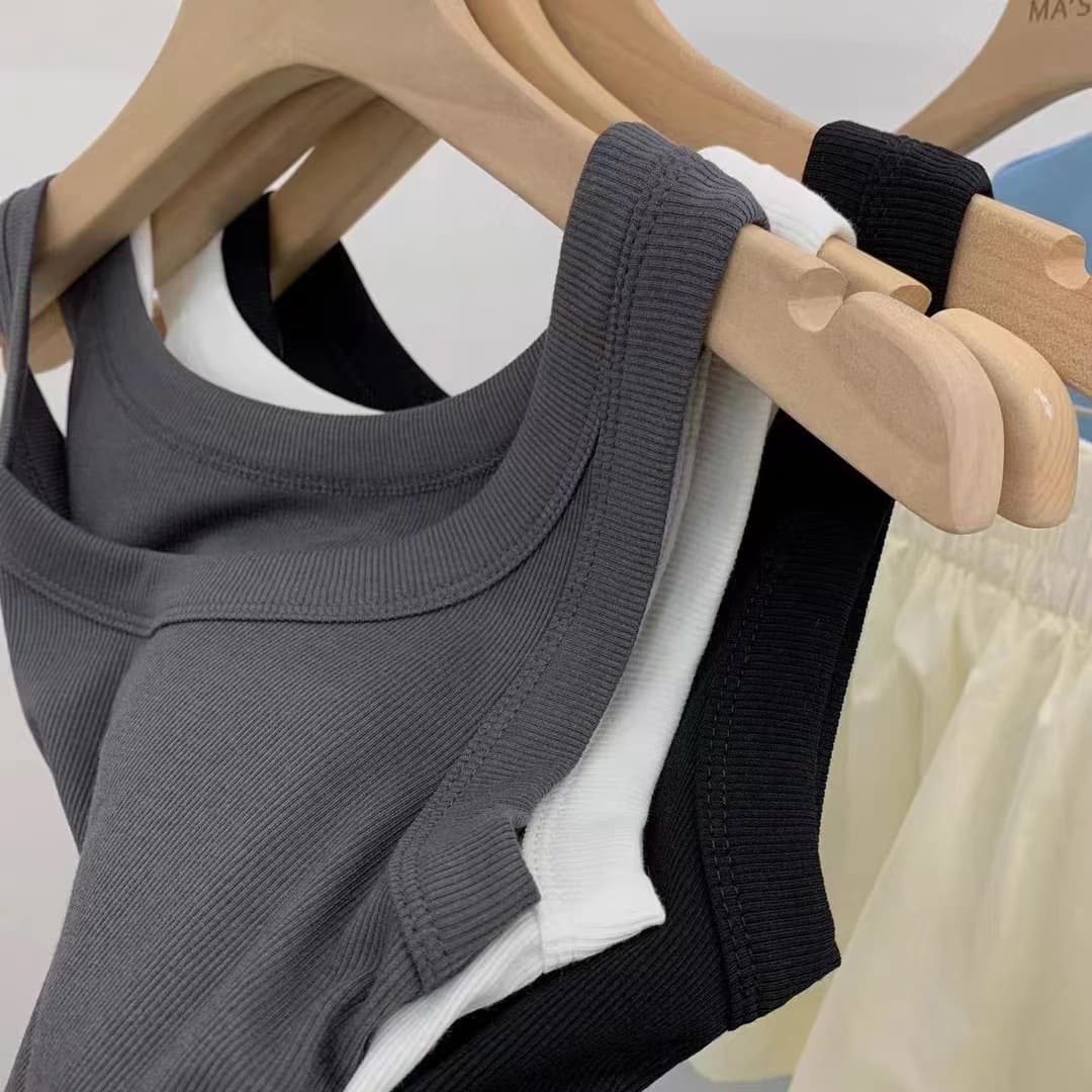 New Live Stream Hit: Weiduo Same Style Lace Seamless Camisole, Casual Base Layer, Anti-Exposure, Conceals Side Bust, Versatile Women's Vest