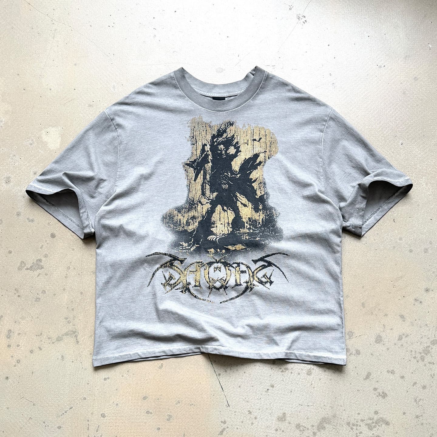 Saint x Purpose Tour Justin Bieber Tour Rock Evil Spirit Limited Vintage Short Sleeve T-Shirt for Men and Women