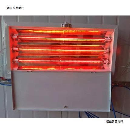 Paint Baking Lamp Dual-Tube Carbon Fiber Infrared Electric Heating Lamp for Spray Painting and Curing