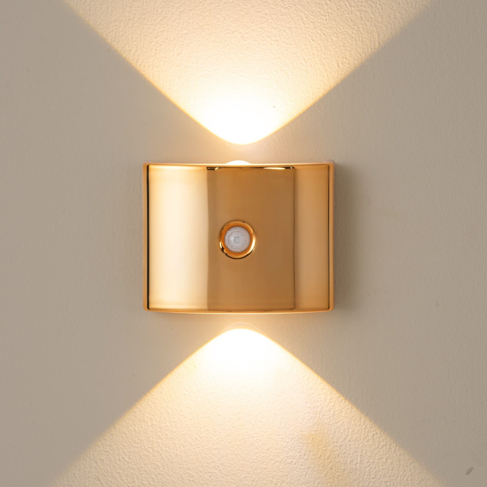 Cross-border Exclusive Rechargeable Wireless Wall Lamp, No Wiring or Drilling Required, Bedside Atmosphere Night Light with Stair Sensor