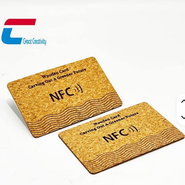 NFC Cork Card Google Review NFC Business Card NTAG213 Chip Card