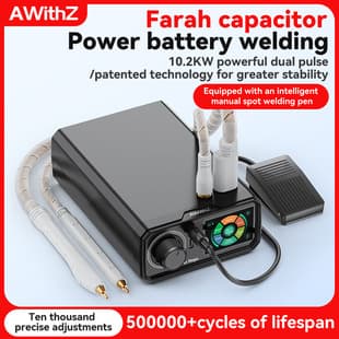 Portable Foot Pedal Lithium Battery 18650 Stainless Steel Lithium Nickel Strip Spot Welder DIY Handheld Small Spot Welder