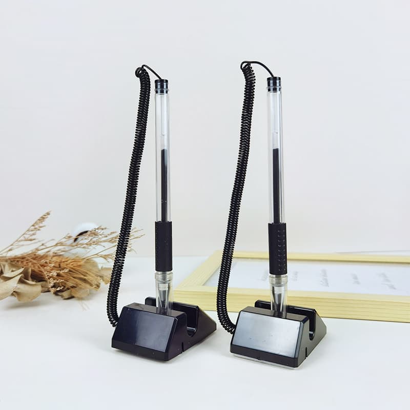 Business Office Signing Desk Pen with Logo Creative Plastic Gel Advertising Pen Office Stationery Factory Direct Sales