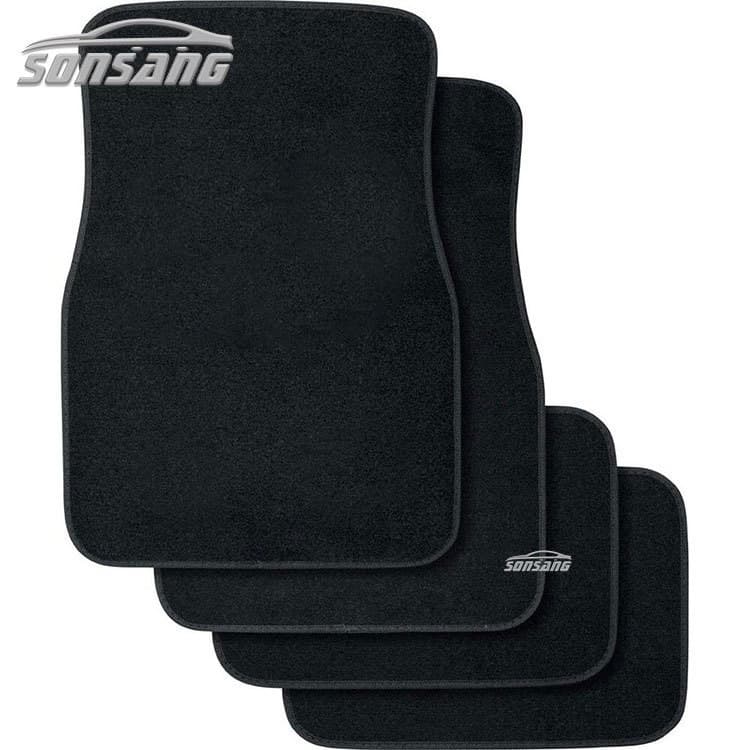 Universal Car Floor Mats Full Set Anti-Slip Velvet Four-Season Velour Car Mat