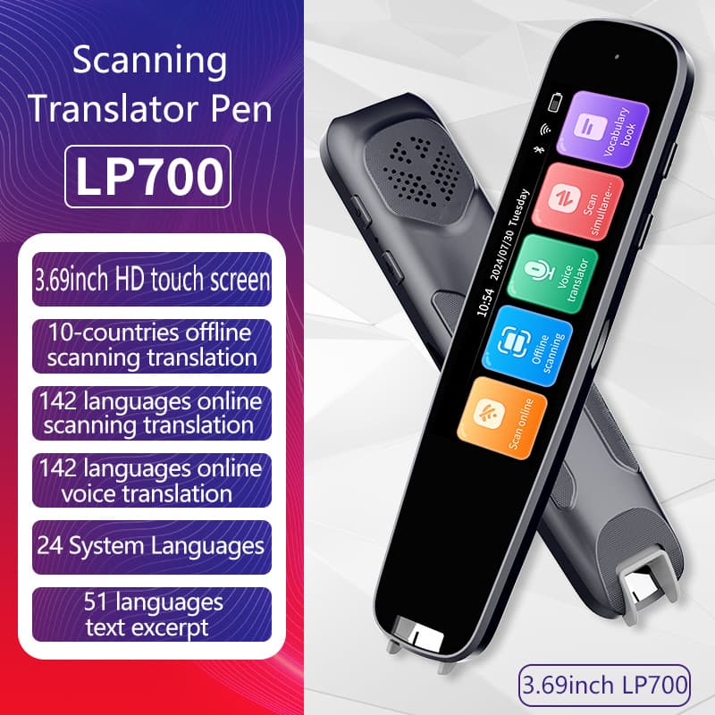 Cross-border Exclusive English Translation Pen, Offline Scanning Dictionary Pen, Multi-language Foreign Trade Learning Pen, Cross-border Hot Seller