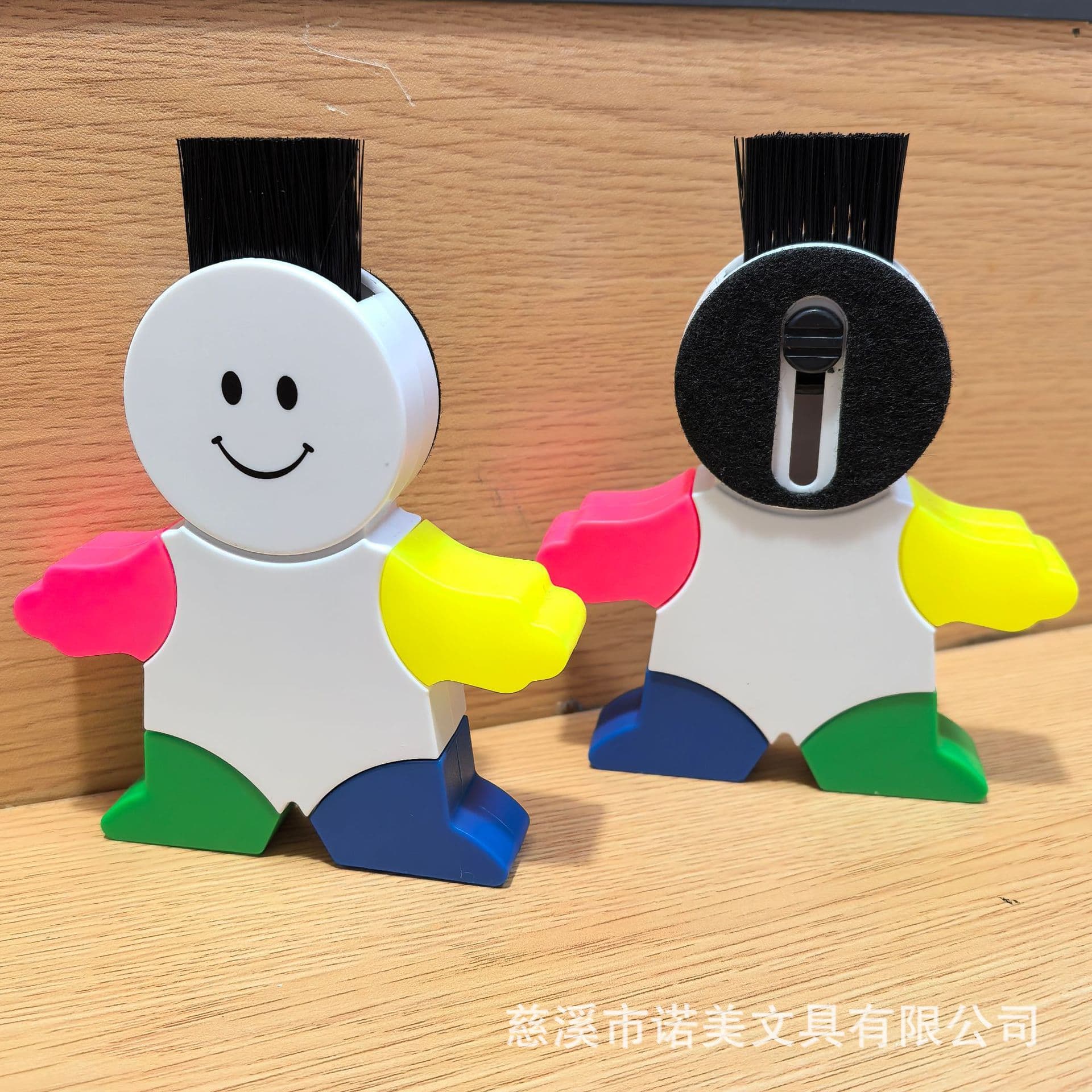 4-Color Figure Highlighter Pen, 4-Color Gift Promotional Advertising Figure Highlighter Pen, Square 4-Color Highlighter Pen