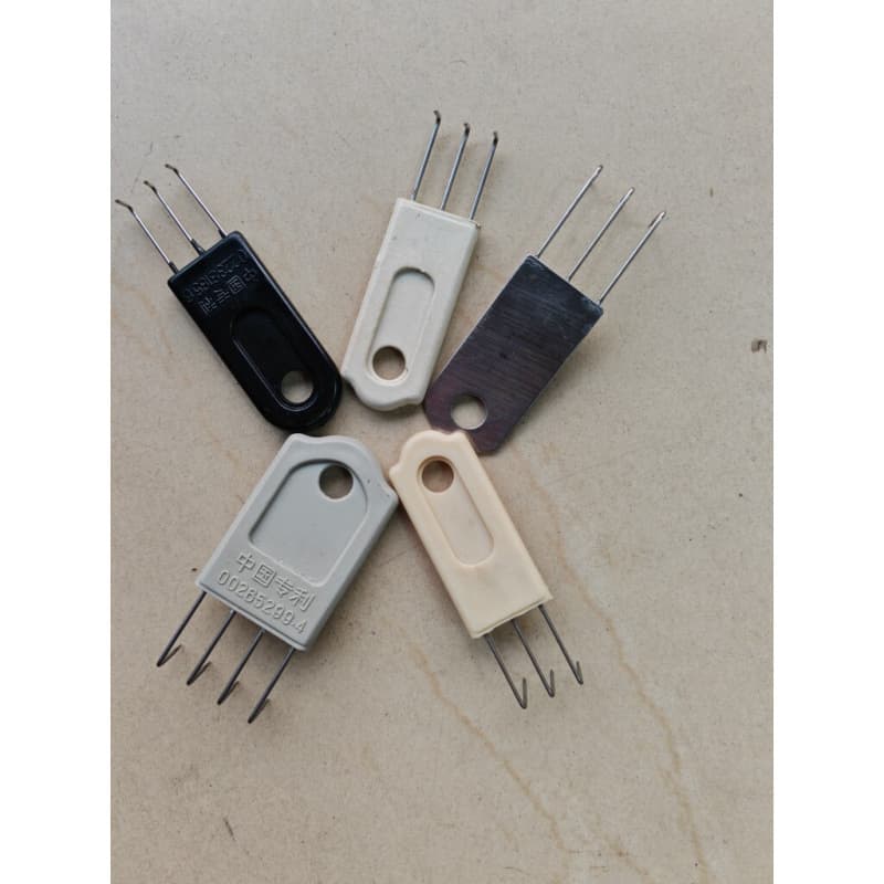 Sweater Knitting Machine Parts Three-claw Hook Three-claw Hook - Side Hanging Hook Hand Crank Machine Stainless Iron Side Claw. Plastic Four-claw Hook