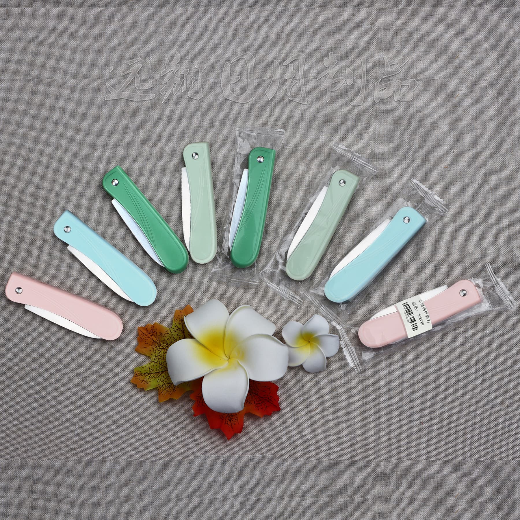 Fruit Knife Household Kitchen Peeler Folding Knife Wholesale 1 Yuan Store Portable Stainless Steel Peeling Knife for Fruits and Vegetables