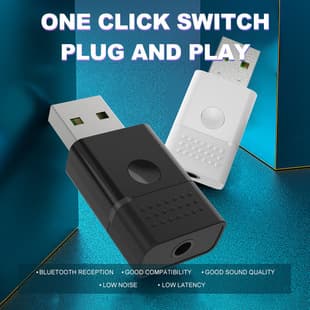Qualcomm 3040 Bluetooth Adapter 5.0 Wireless Receiver Bluetooth Transmitter Audio USB Dongle Wholesale