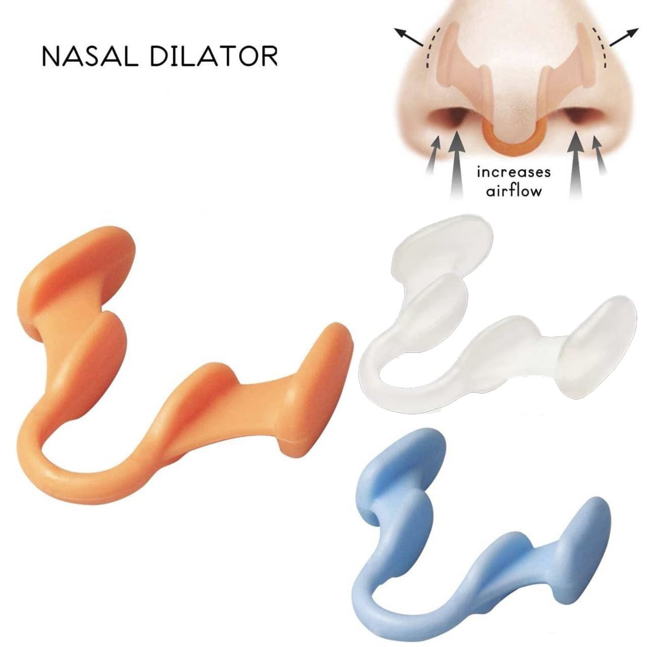 Cross-border new mini silicone anti-snoring nose clips, sleep snoring blockers, anti-snoring clips, available from the manufacturer in stock.