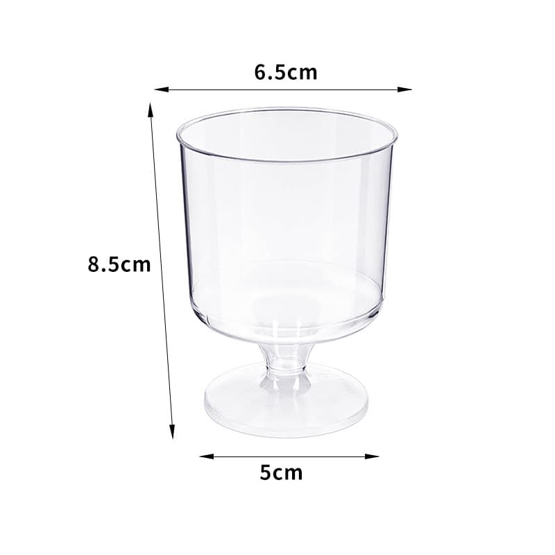 Assorted Sauce Dishes Square Cups Mousse Cups Transparent Plastic Tabletop Dessert Dishes Small Party Appetizer Dishes with Spoons
