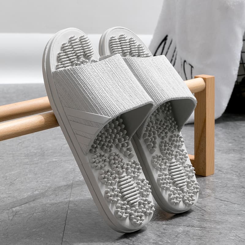 Lidani Anti-Slip Massage Home Slippers Women Summer Fashion Couple Bathroom Indoor PVC Slippers Wholesale