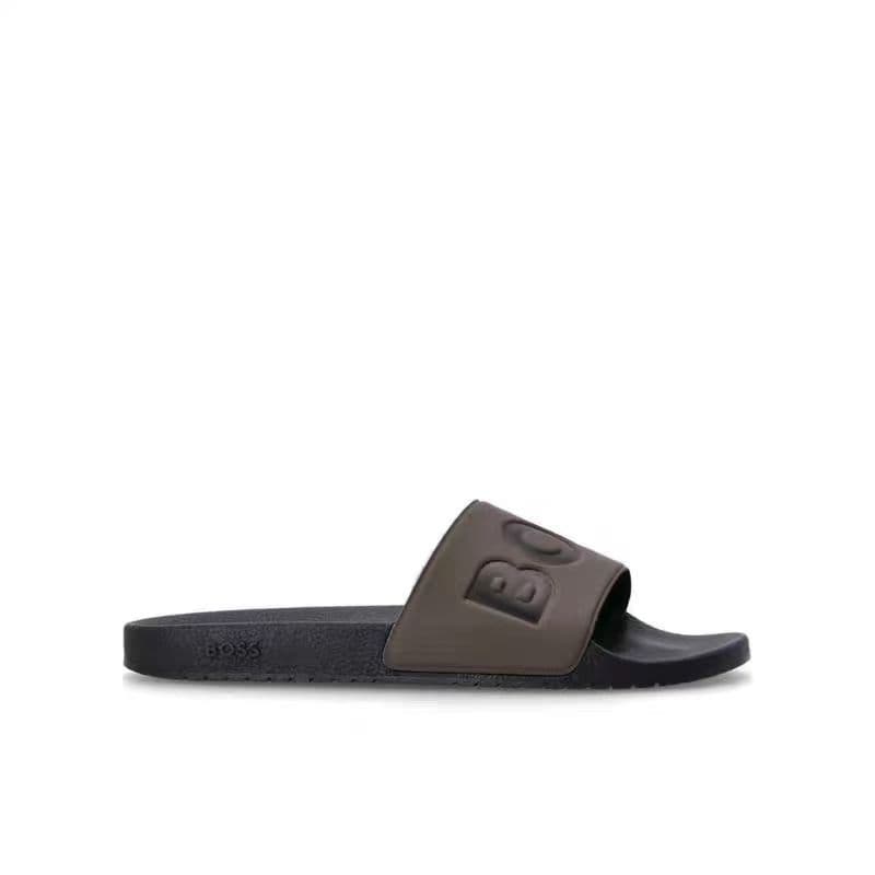 2026 Summer New BOSS Letter Sandals Men's Outdoor Anti-Slip Durable Fashion Flip Flops