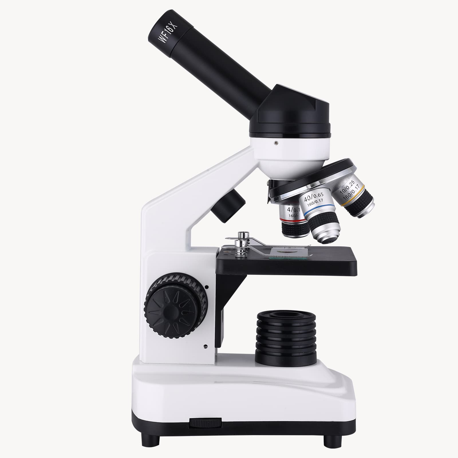 Student Biological Microscope Educational Professional Grade HD 40X-640X Laboratory Children's Microscope for Viewing Bacteria