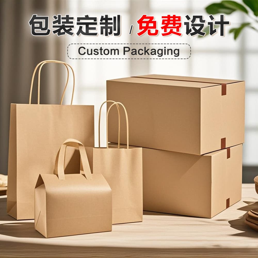 Factory direct cartons, kraft paper bags, non-woven takeaway bags, various packaging with on-demand printing customization