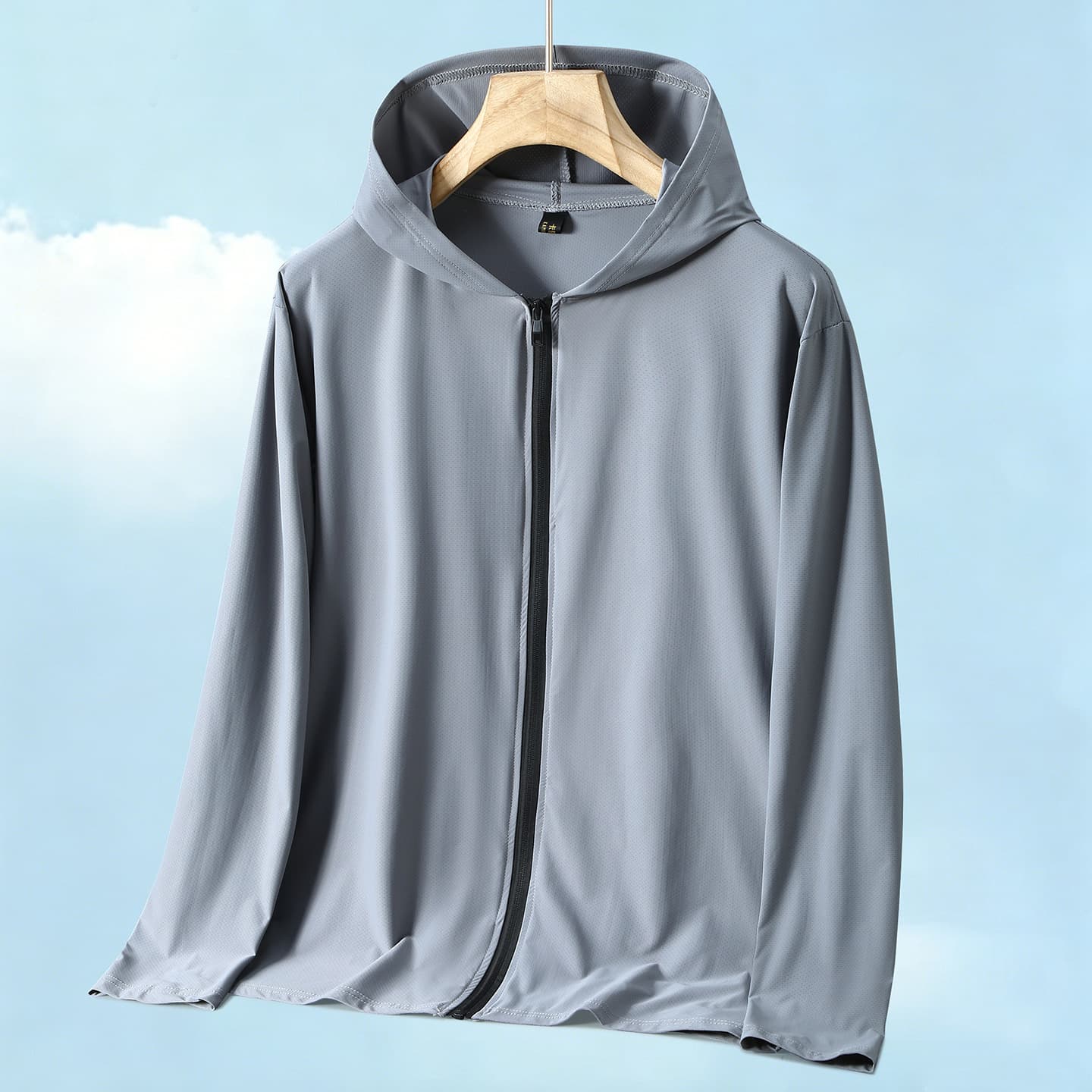 Plus Size Sun Protection Jacket Men 2026 Summer Oversized UV-Protective Breathable Thin Outdoor Fishing Coat for Big Men