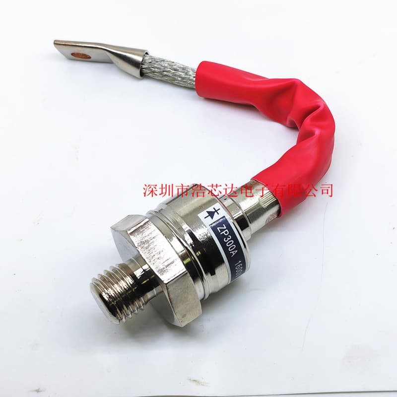 Spiral Rectifier Diode ZP300A (2CZ300A) 800V-1600V High-Power Rectifier Diode