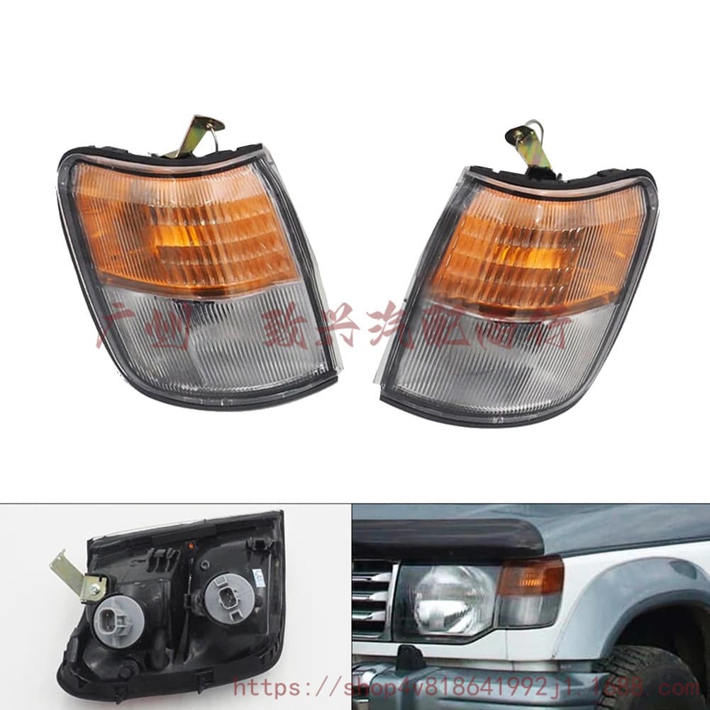 Suitable for Mitsubishi Pajero V31 V33 corner lights, Cheetah, Raiders, Black King Kong, corner lights, side lights, front