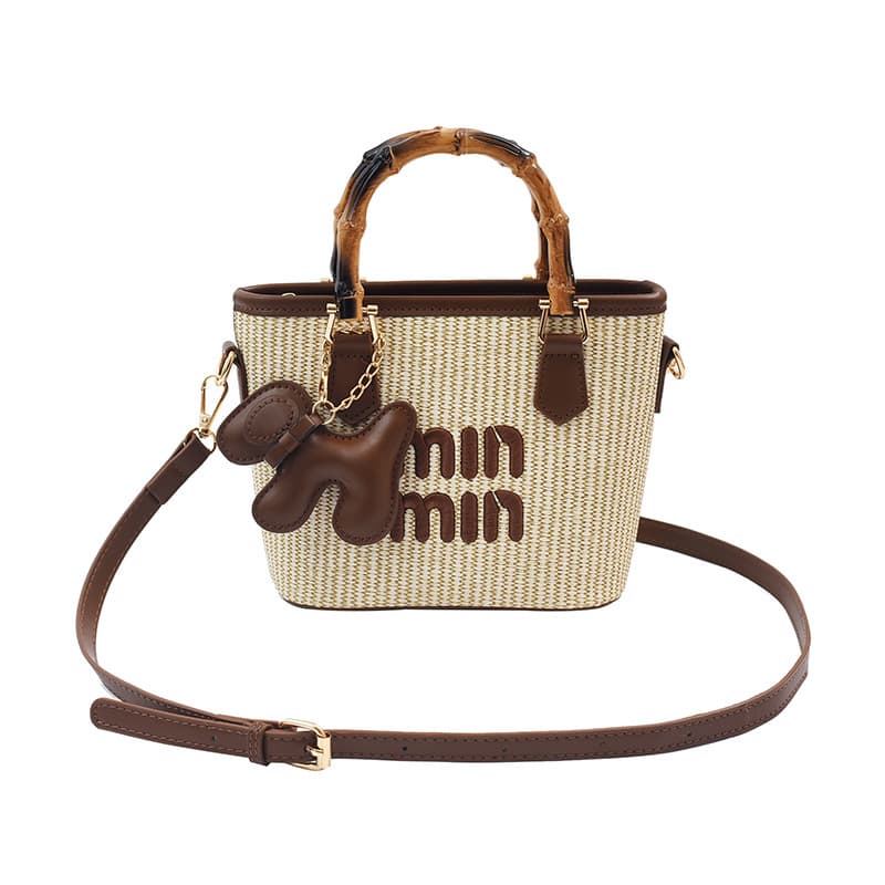 Niche High-Appeal Bucket Handbag for Women, All-Season High-Appeal Versatile Shoulder Bag, Commuter Crossbody Bag