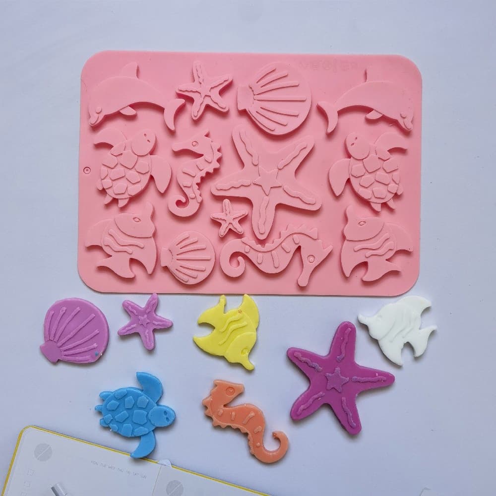 Haima 418 chocolate cake silicone mold jelly tart bread mold baking tool