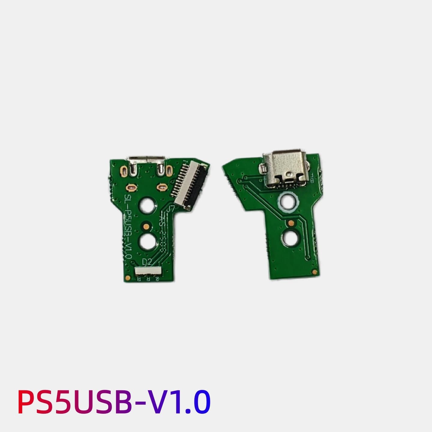 Compatible PS4 Controller Breathing Light Charging Board Triangle Board, Brand New Domestic Controller Light Board Charging Port