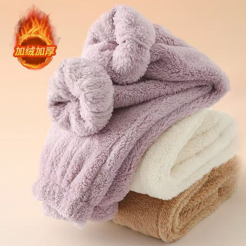 Children's Warm Sleep Pants, Home Pants, Fleece-Lined Girls' Autumn/Winter Loungewear, Winter Coral Fleece Boys' Cozy Pants, Flannel