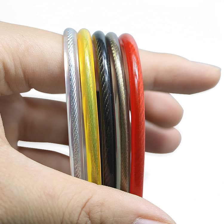 Transparent coated steel wire rope, 304 stainless steel wire rope, lighting connection wire, jewelry wire, multi-specification processing and customization.