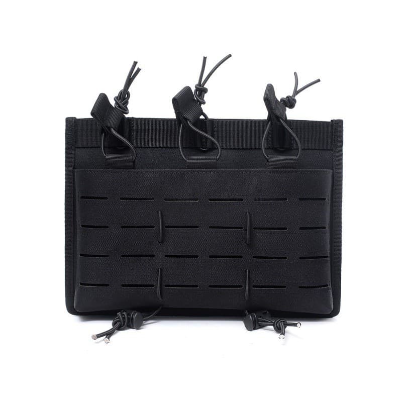 Factory Direct 5.56 Multi-Function Tactical Vest MOLLE System Laser Triple Accessory Pouch Magazine Pouch