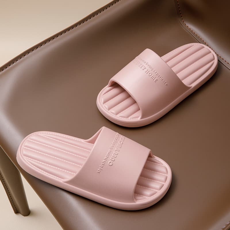 Home Slippers for Women 2026 New Style Indoor Anti-Slip Soft Sole EVA Sandals Couple Flat Slippers
