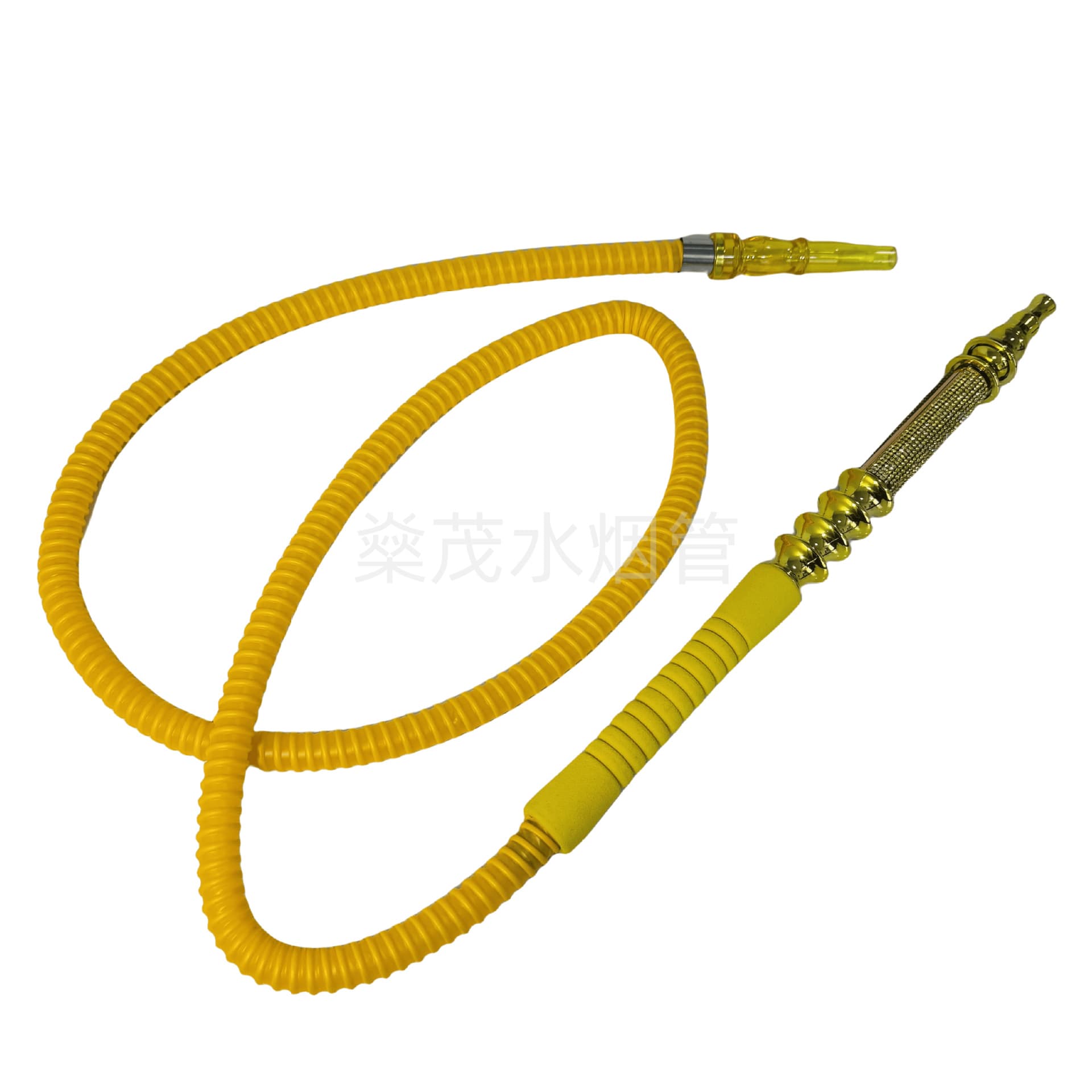 Hookah Hose with Rhinestone Accessories Foam Handle Wholesale Mouthpiece Windproof Hookah Hose