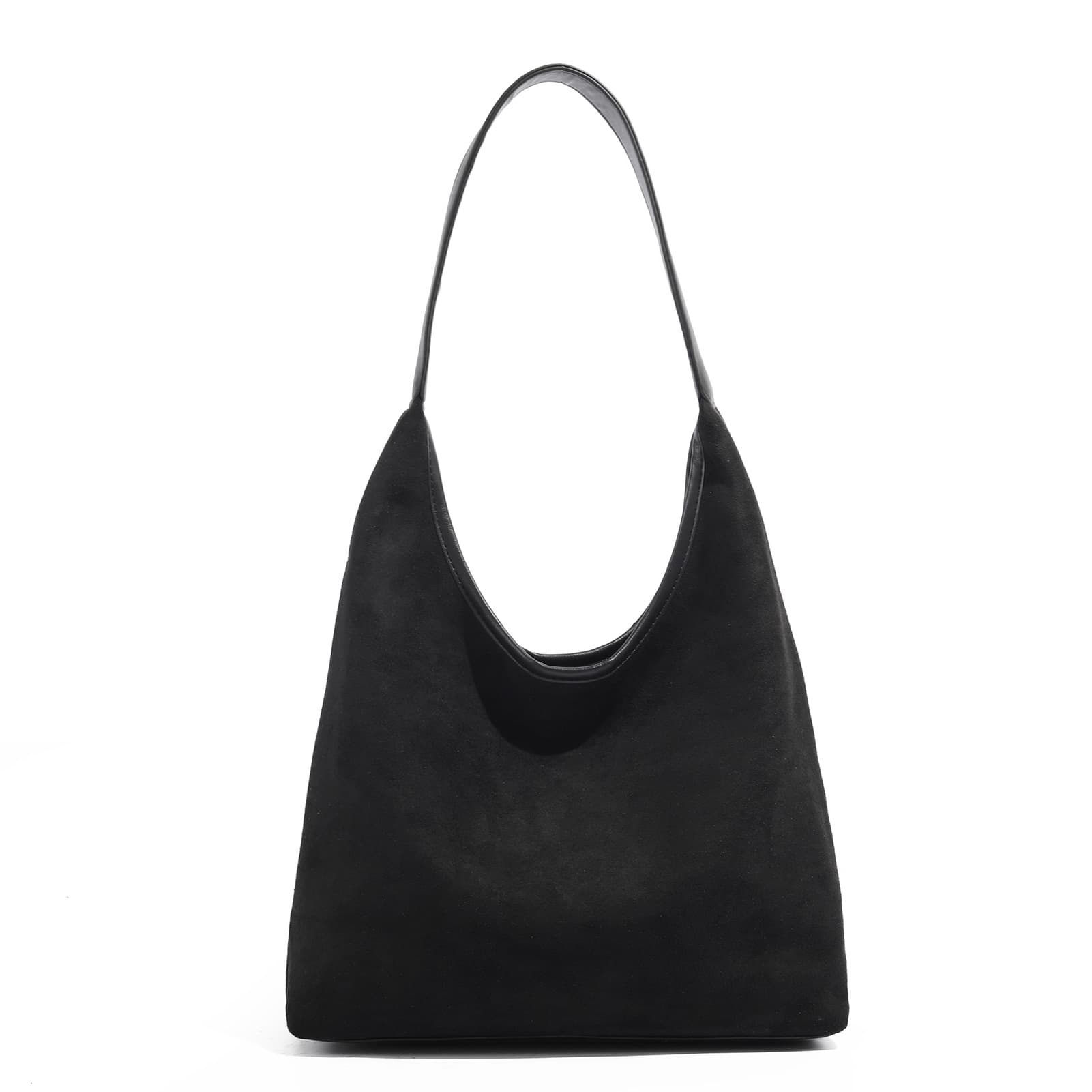 Casual commuting large-capacity bag for women 2026 new autumn and winter suede tote bag shoulder bag essential portable versatile