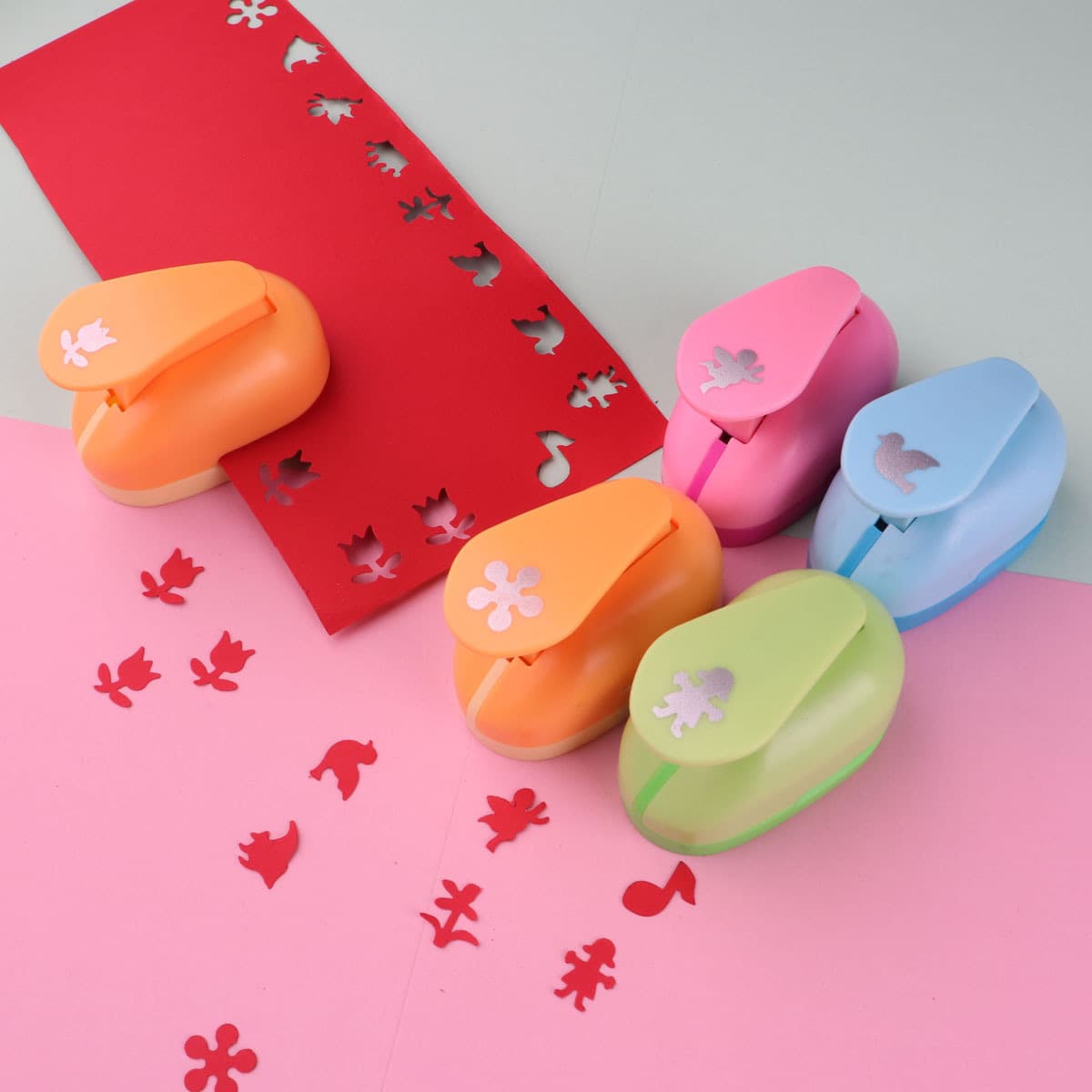 Creative embossing machine for kids' handmade DIY, medium-sized flower embossing tool, labor-saving, kindergarten paper cutting scrapbook embossing machine, wholesale