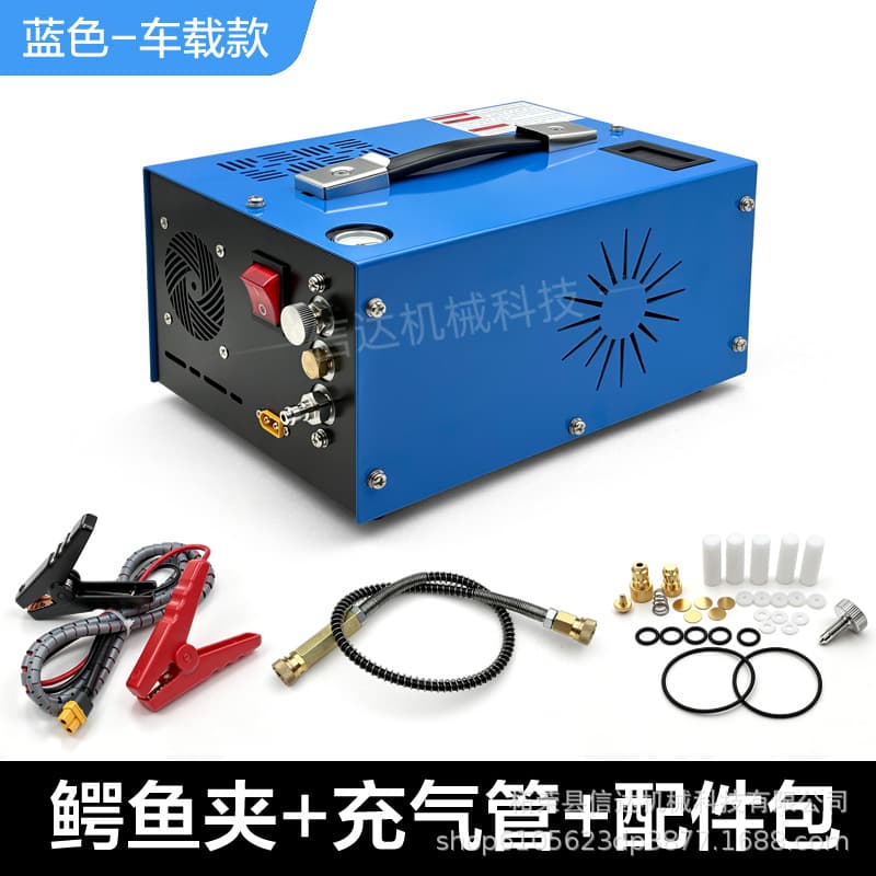 Cross-border factory supply A50 car 12V electric high-pressure inflator 30MPa compression air pump breathing pump 4500PSI