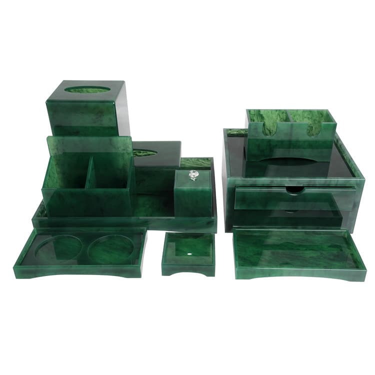 Acrylic Hotel Supplies Custom Storage Box Display Cup Holder Toothbrush Wash Disposable Toothbrush Organizer