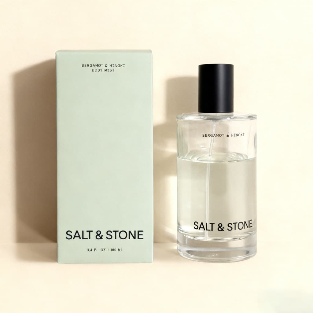 Cross-border popular perfume supply Salt & Stone Body Mist unisex perfume body spray