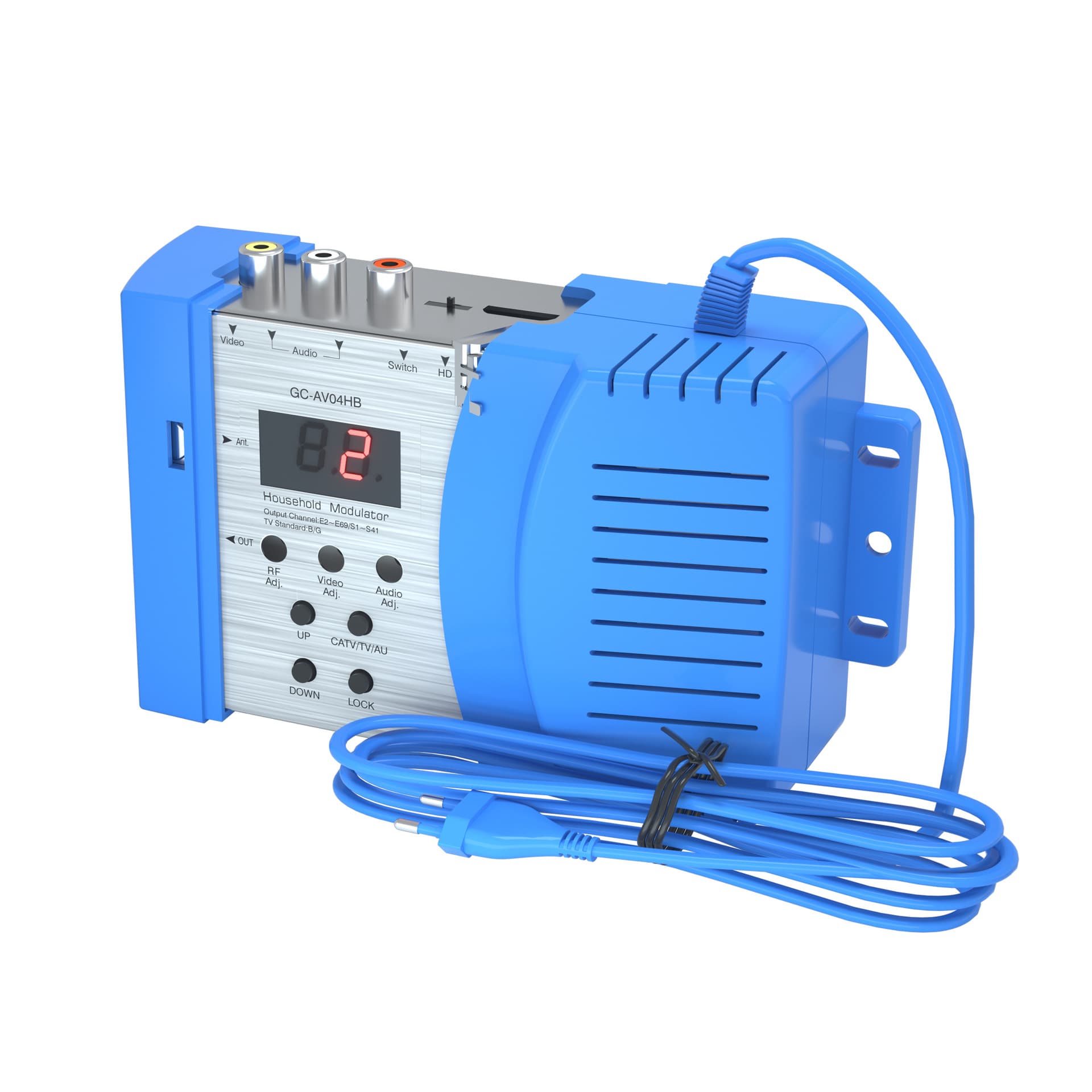 GECEN Cable TV CATV Front-End Modulator HDMI To RF Modulator VHF UHF5860HD
