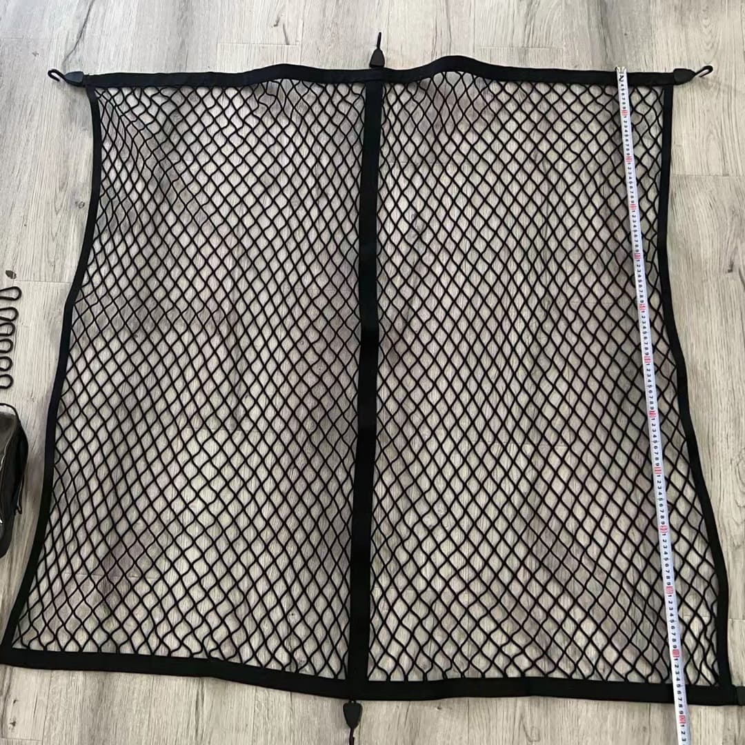 Trunk pickup net card bed net elastic net double-layer elastic net trailer net
