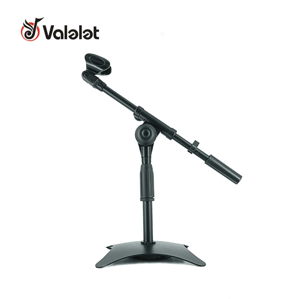 Weighted metal desktop stand microphone karaoke stand anchor stand can be lifted and adjusted thickened widened weighted base