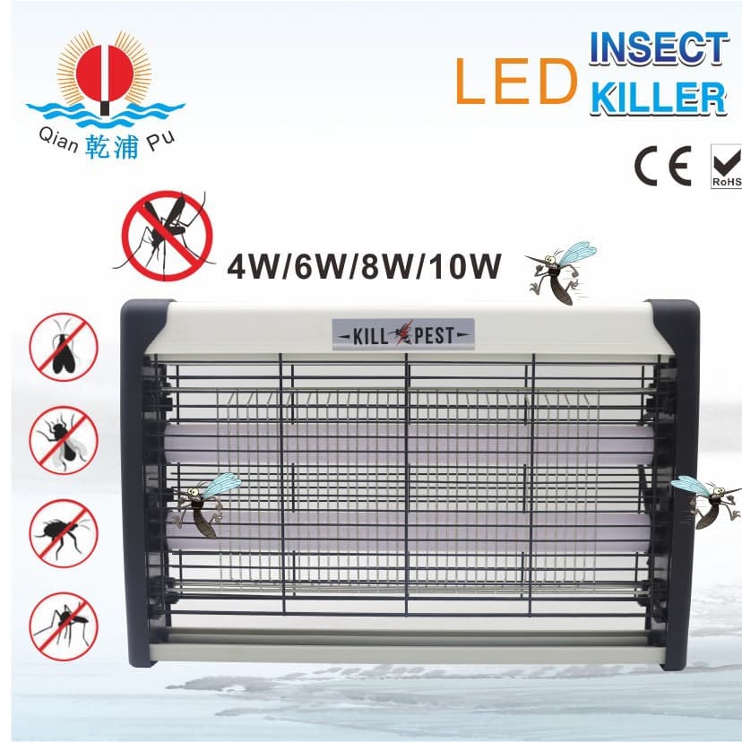 Manufacturer Direct Supply Mosquito Lamp, Household Fly Trap, Farm LED Electric Mosquito Swatter, Wall-mounted Mosquito Repeller, Electric Fly Zapper