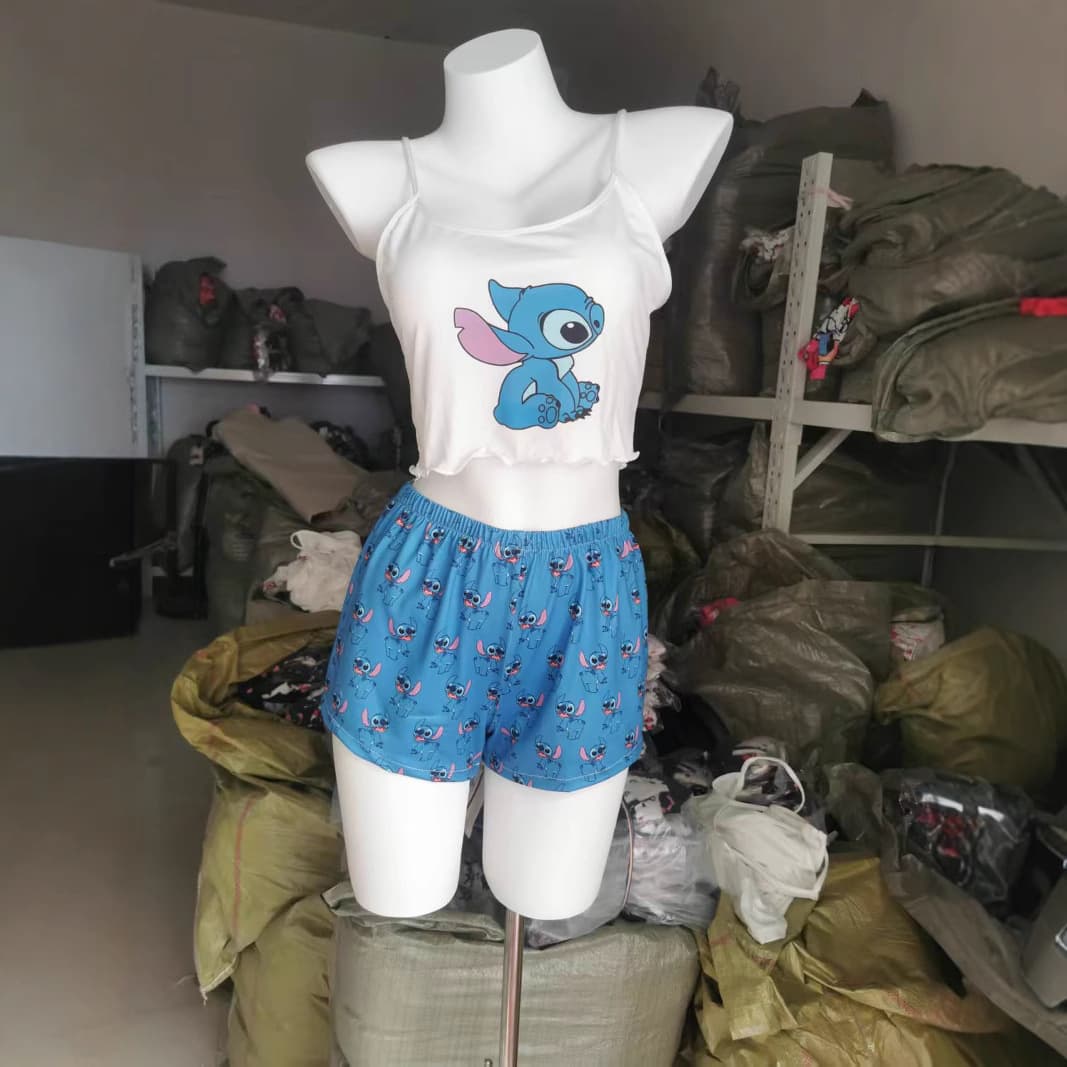 2024 New Floral Print Short Sleeve T-Shirt for Women Sexy Fitted Top