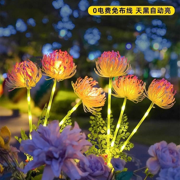 Solar-powered LED outdoor courtyard garden lawn light, corridor balcony garden ambient decorative floor light