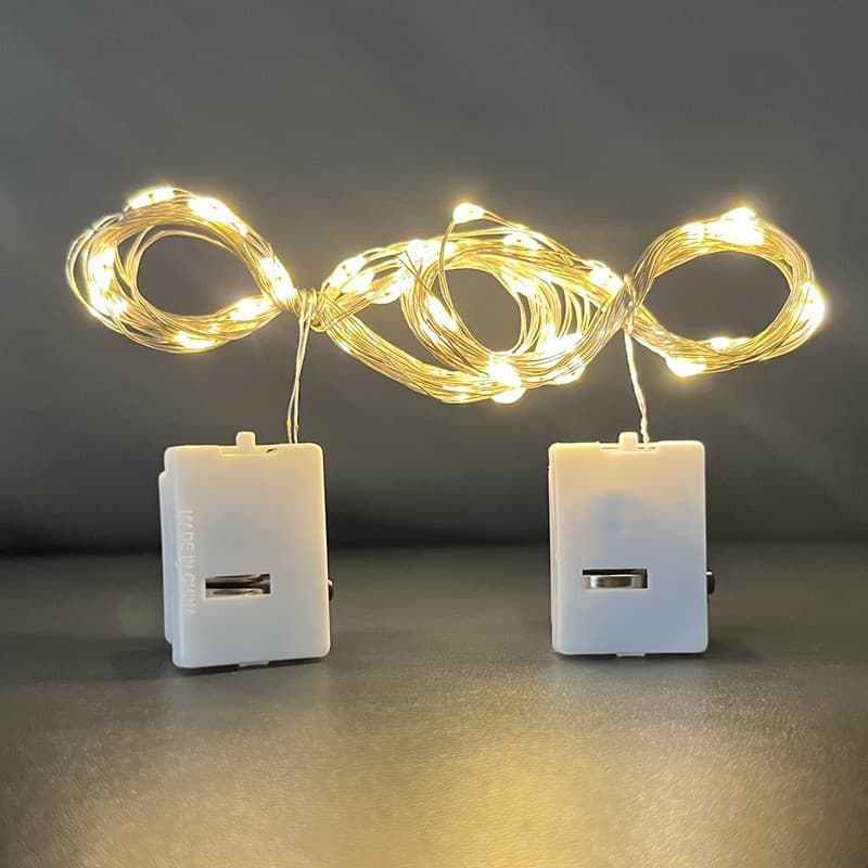 LED String Lights, Copper Wire Lights, Flower Gift, Cake, Christmas Decoration Lights, Waterproof String Lights, Atmosphere Lighting