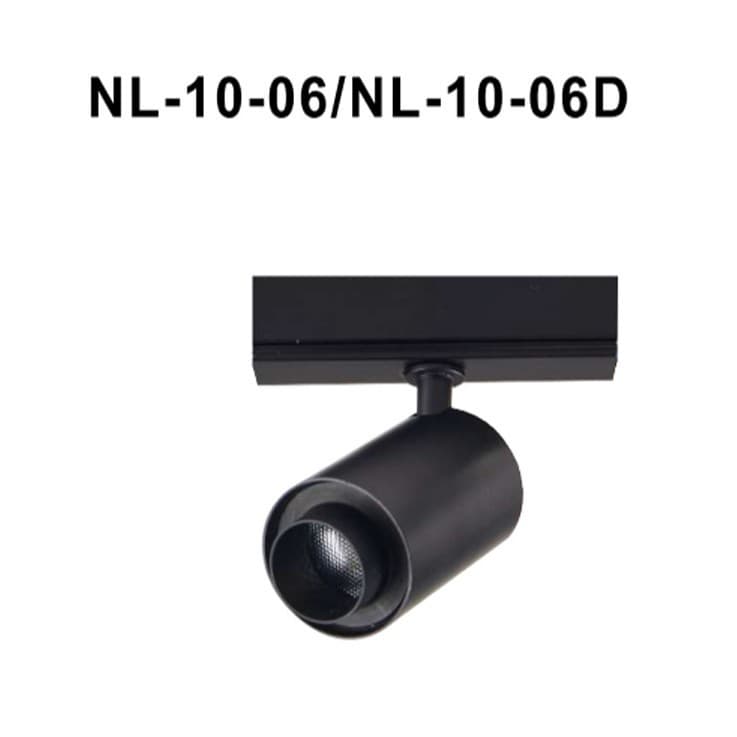 Mini magnetic spotlight track light LED commercial shop clothing store three-in-one bright energy-saving LED track light