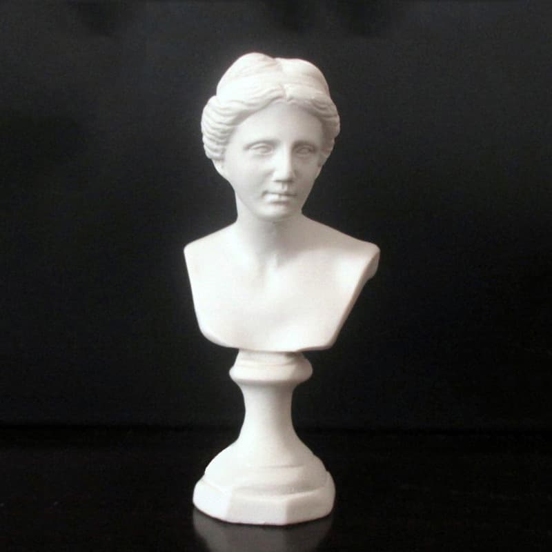 HCarts Venus resin imitation small plaster statue 7cm European style ornaments Venus mini statuette sculpture decoration