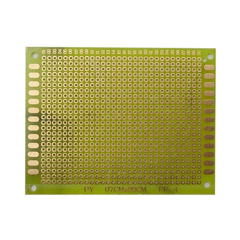 Risym Green Solder Mask Fiberglass Epoxy Board 7*9cm Perfboard Experimental PCB Circuit Board